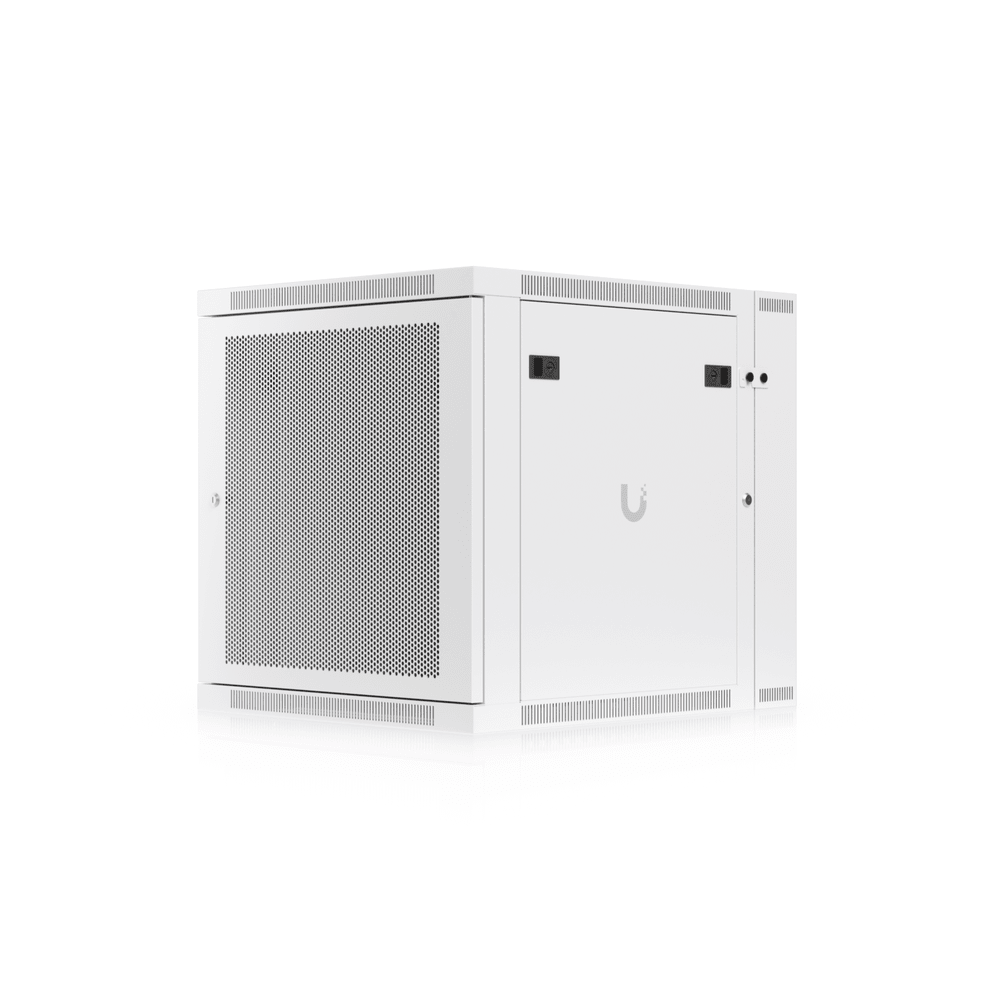 UACC‑Rack‑12U‑Wall‑SW‑P – Ubiquiti 12U Swing Wall‑Mount Rack Cabinet with Perforated Door By Ubiquiti - Buy Now - NZ $0 At The Tech Geeks New Zealand