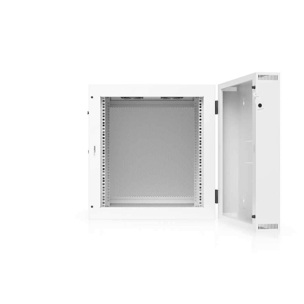 UACC‑Rack‑12U‑Wall‑SW‑P – Ubiquiti 12U Swing Wall‑Mount Rack Cabinet with Perforated Door By Ubiquiti - Buy Now - NZ $0 At The Tech Geeks New Zealand
