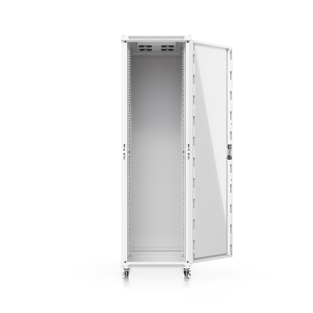 UACC‑Rack‑42U‑1000‑G – Ubiquiti 42U Floor‑Standing Rack Cabinet with Glass Door By Ubiquiti - Buy Now - NZ $0 At The Tech Geeks New Zealand