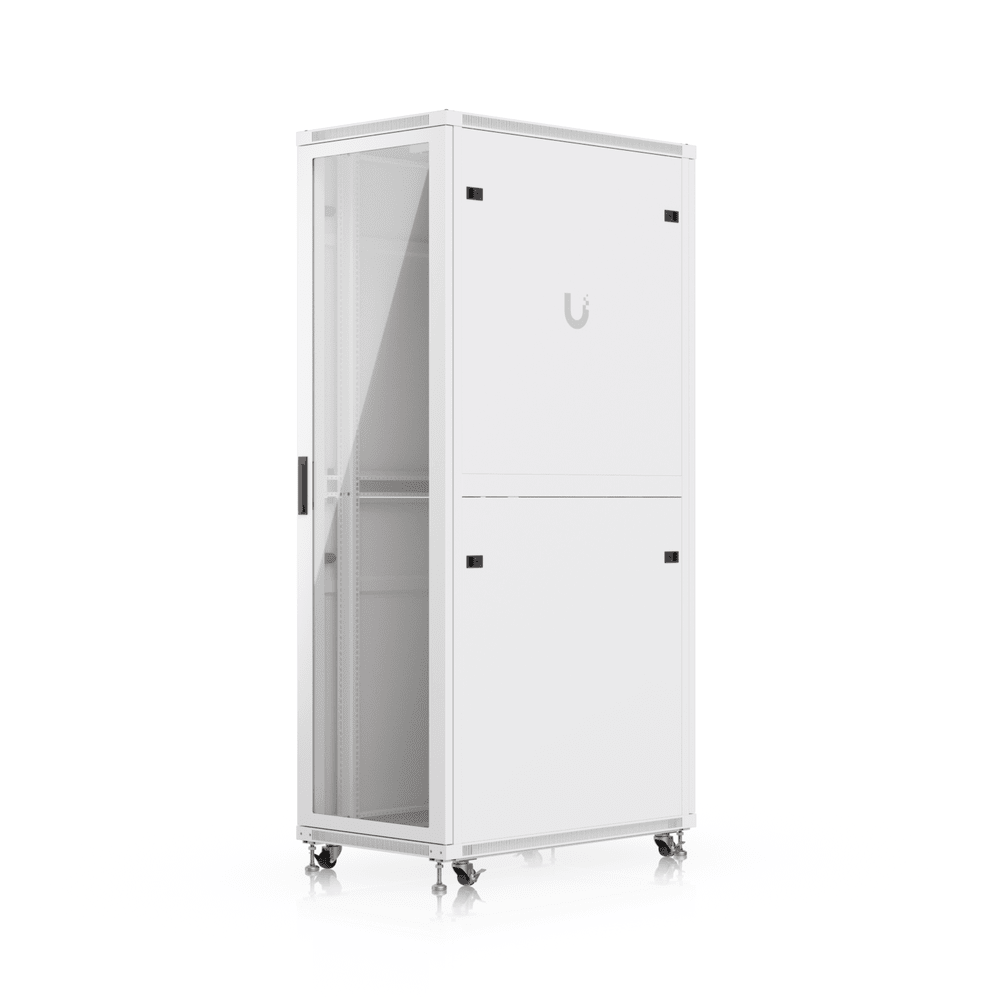UACC‑Rack‑42U‑1000‑G – Ubiquiti 42U Floor‑Standing Rack Cabinet with Glass Door By Ubiquiti - Buy Now - NZ $0 At The Tech Geeks New Zealand