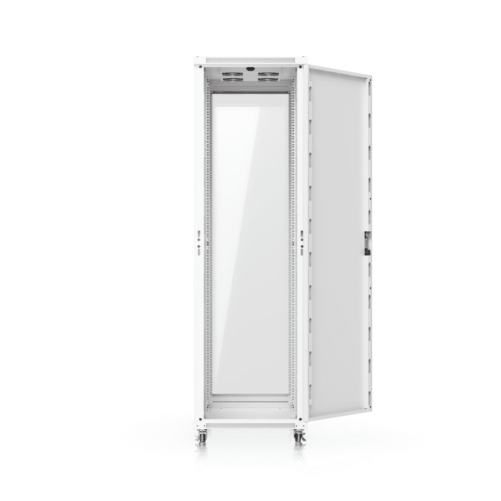UACC‑Rack‑42U‑1000‑G – Ubiquiti 42U Floor‑Standing Rack Cabinet with Glass Door By Ubiquiti - Buy Now - NZ $0 At The Tech Geeks New Zealand