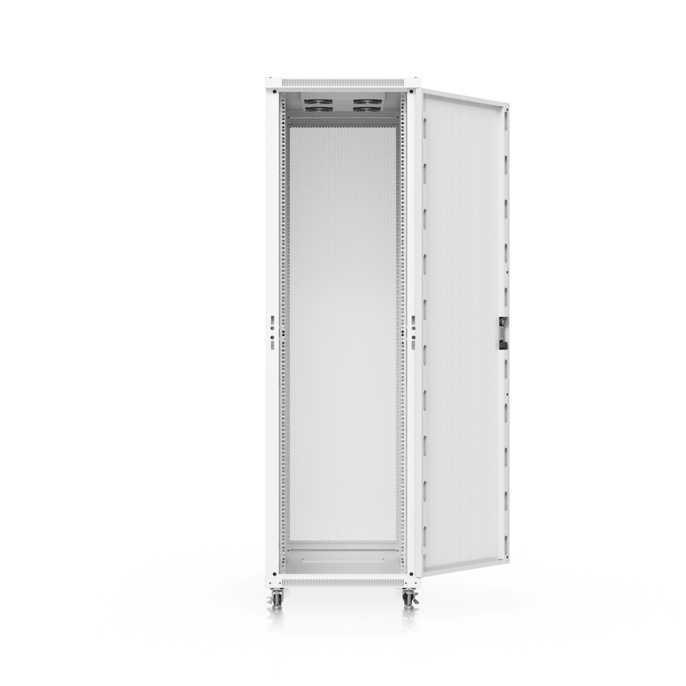 UACC‑Rack‑42U‑1000‑P – Ubiquiti 42U Floor‑Standing Rack Cabinet with Perforated Doors By Ubiquiti - Buy Now - NZ $0 At The Tech Geeks New Zealand