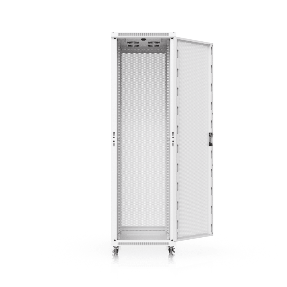 UACC‑Rack‑42U‑1000‑P – Ubiquiti 42U Floor‑Standing Rack Cabinet with Perforated Doors By Ubiquiti - Buy Now - NZ $0 At The Tech Geeks New Zealand