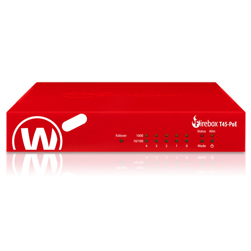 WatchGuard Firebox T45 / T45 PoE / T45 Wireless PoE